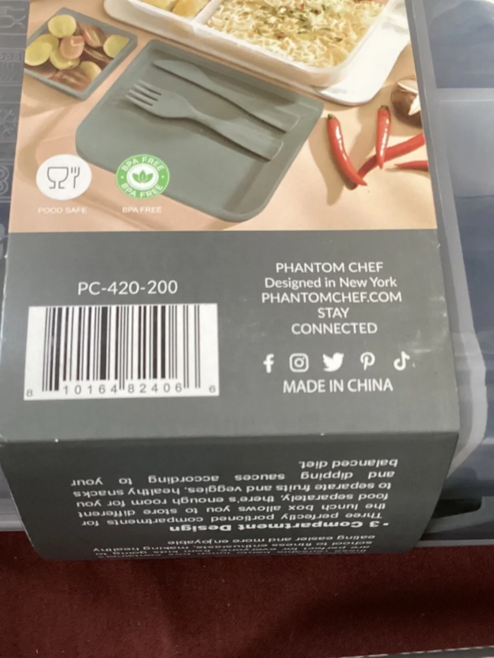 Phantom Chef lunch boxes bundle New